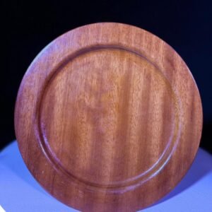 Wood Charger Plate