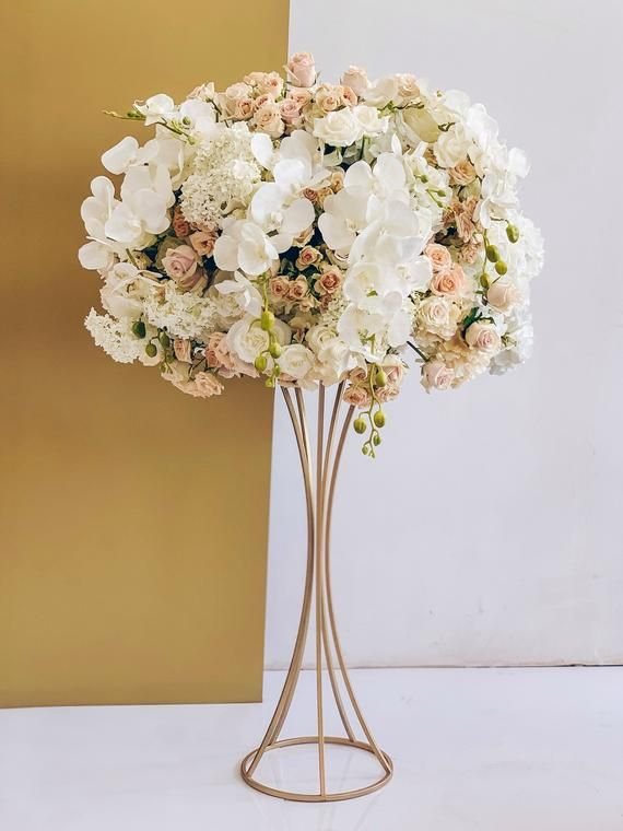 Gold Metallic Centerpiece