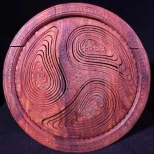 Woden centerpiece
