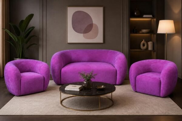 PURPLE SOFA Purple sofa